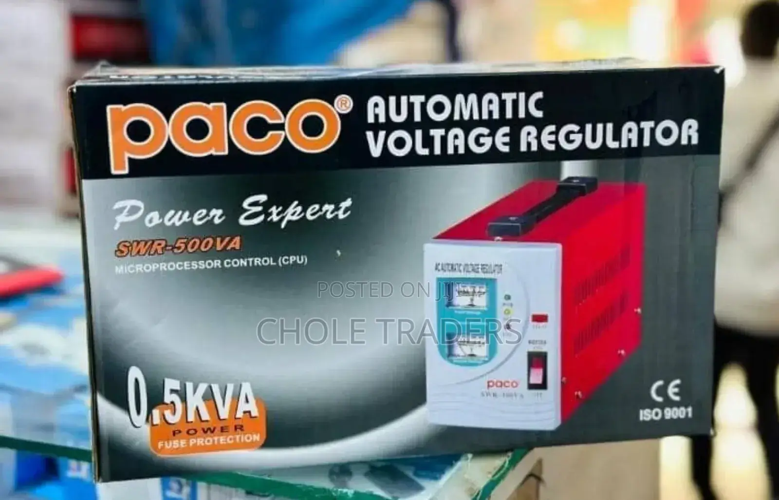 5va Paco Automatic Voltage Regulator / Stabilizer (500watts)