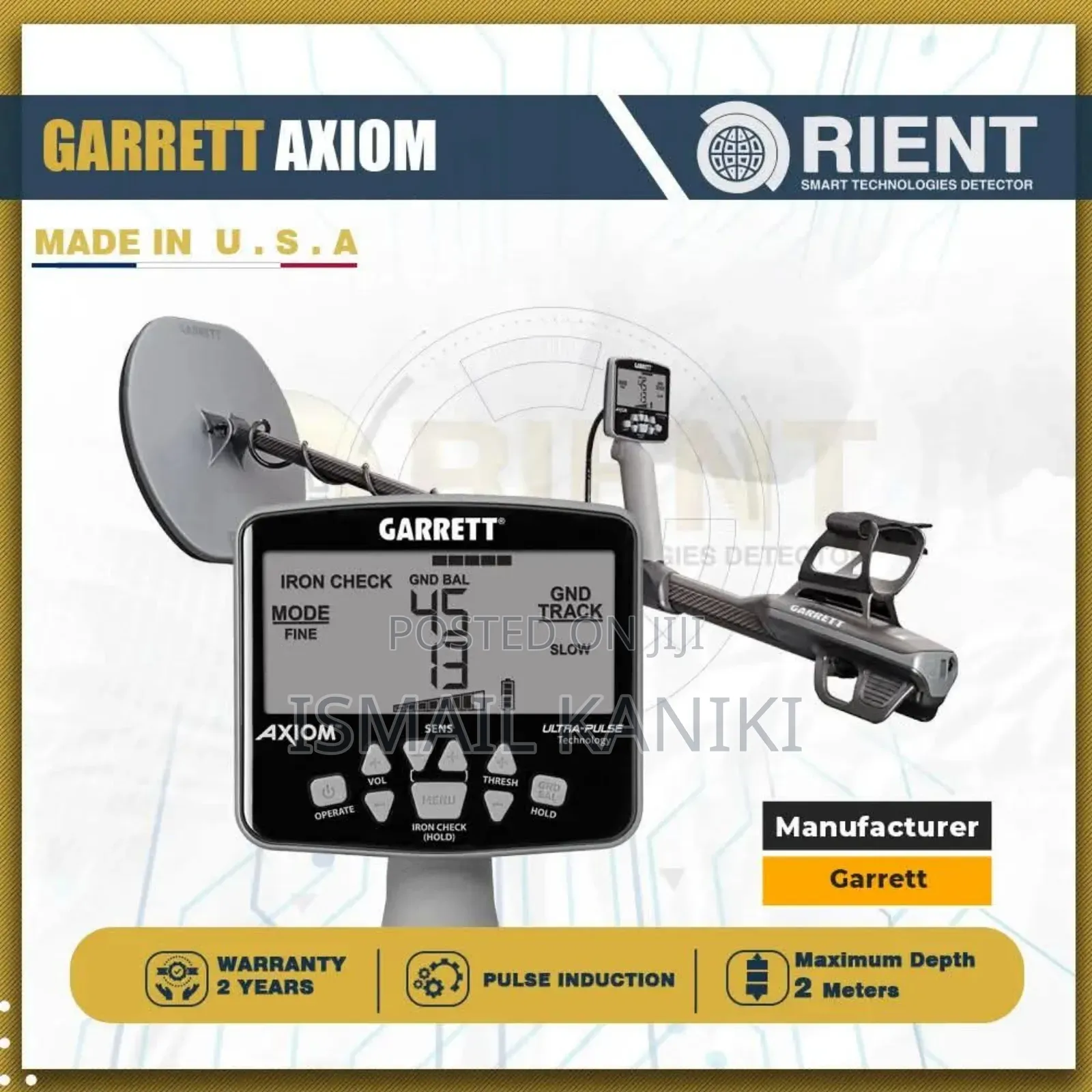 Garrett Gold Axiom