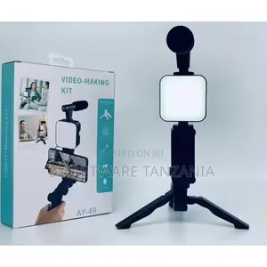Tripod Hands Free Blog Youtube Camera Travel Vlogging Kit
