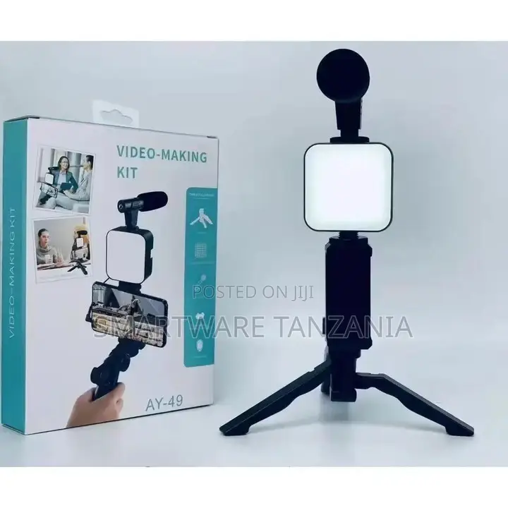 Tripod Hands Free Blog Youtube Camera Travel Vlogging Kit