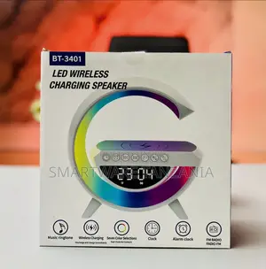 Smart Table Lamp, Bluetooth Speaker Dazzling Running Lights