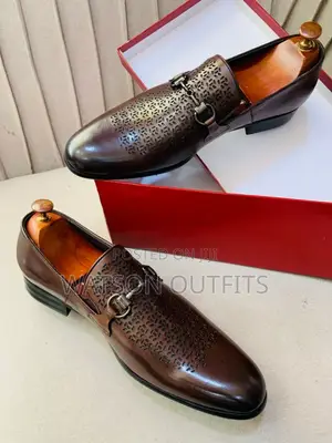 Viatu Vya Ngozi Vya Ferragamo Salvatore