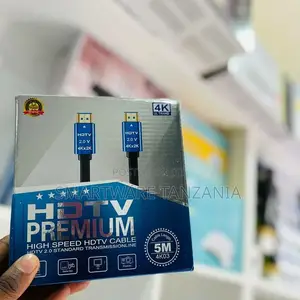 5-meter Hdmi Cable, Display Devices, Black/Blue Hdtv