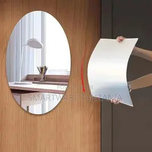 Wall Mirror Bedroom, Living Room Frameless Oval Mirrors