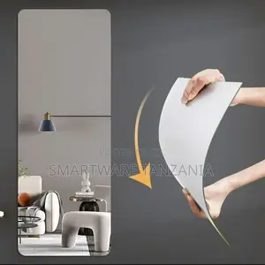 Wall Sticker DIY Self-Adhesive Makeup Mirror Acrylic Mirror