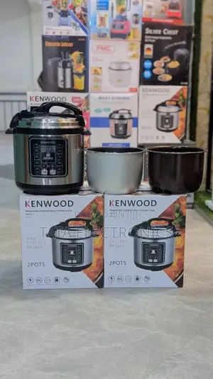 Kenwood Pressure Cooker 6 Liters || 2 Pots