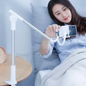 Phone Holder For Desk And Bed Lazy Long Arm Clamp Clip