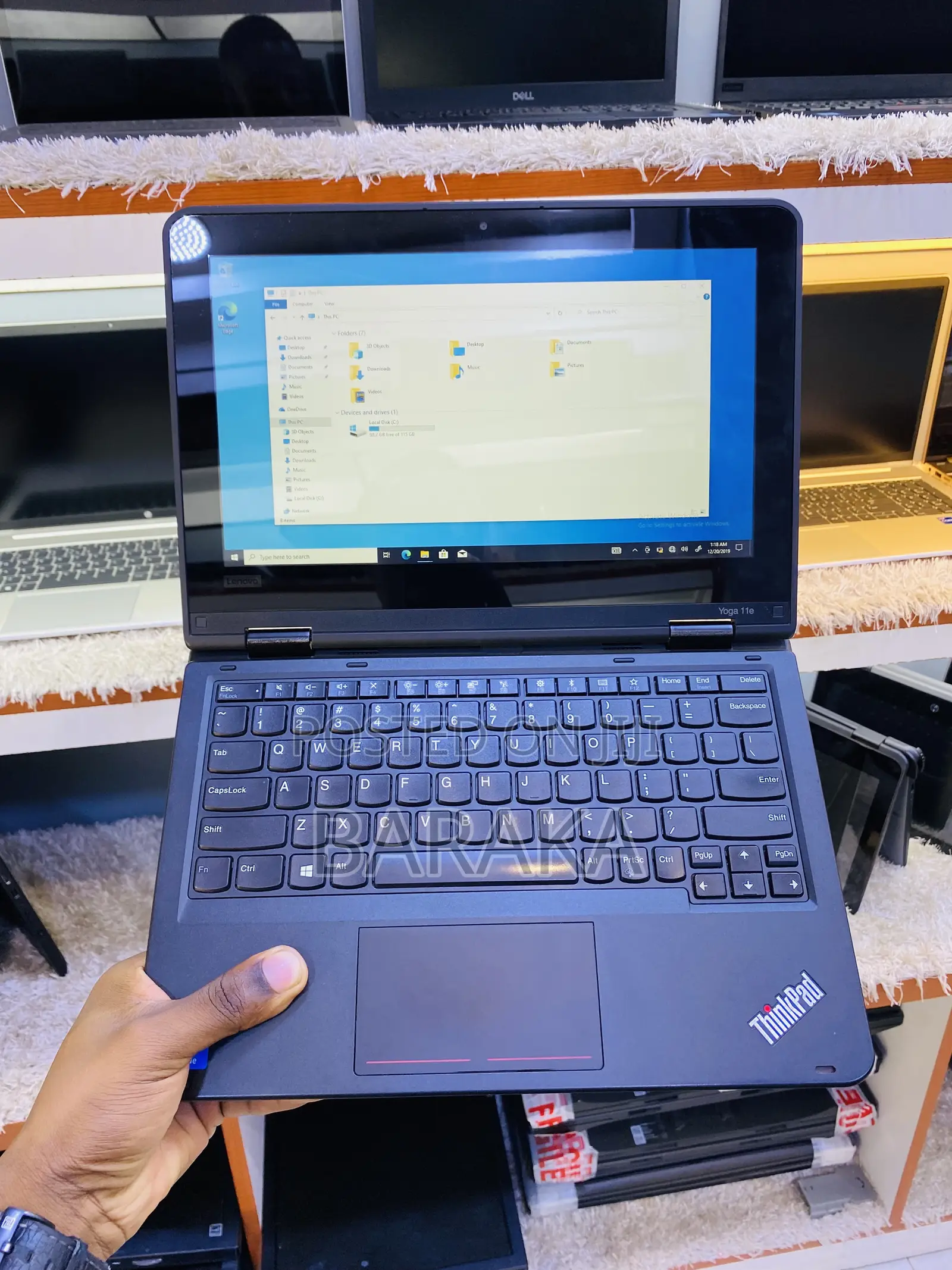 Laptop Lenovo Yoga 11e 4GB Intel SSD 128GB