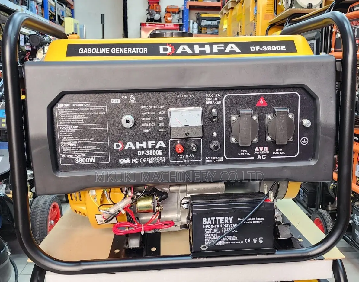 Gasoilen Generetor 3kw Key to Start Available