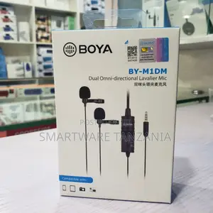 Lavalier Lapel Microphone By-m1 Condenser Micfor Smartphone