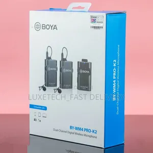 Boya Wireless Microphone With Active Noise Cancellation