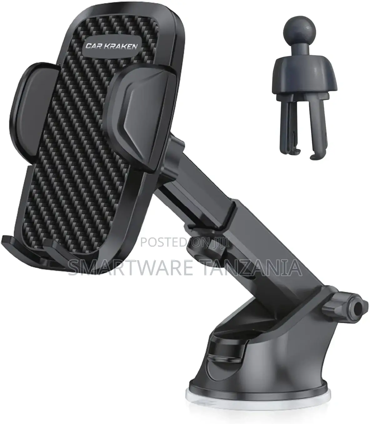 Car Phone Holder/Car Mount Long Neck Rotating Suction Cup
