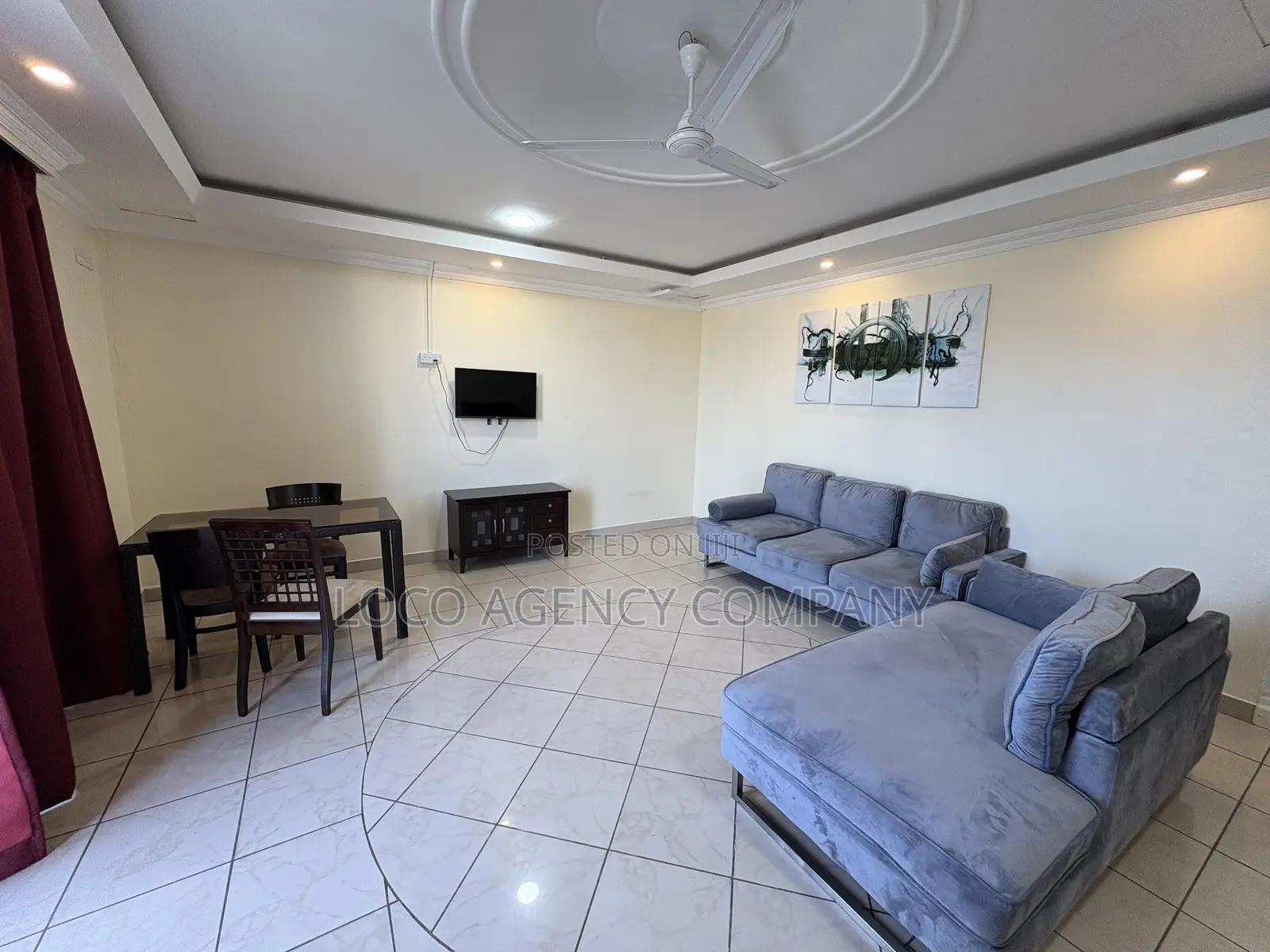 Furnished 1bdrm Apartment in Trusted Real Estate, Mikocheni for rent