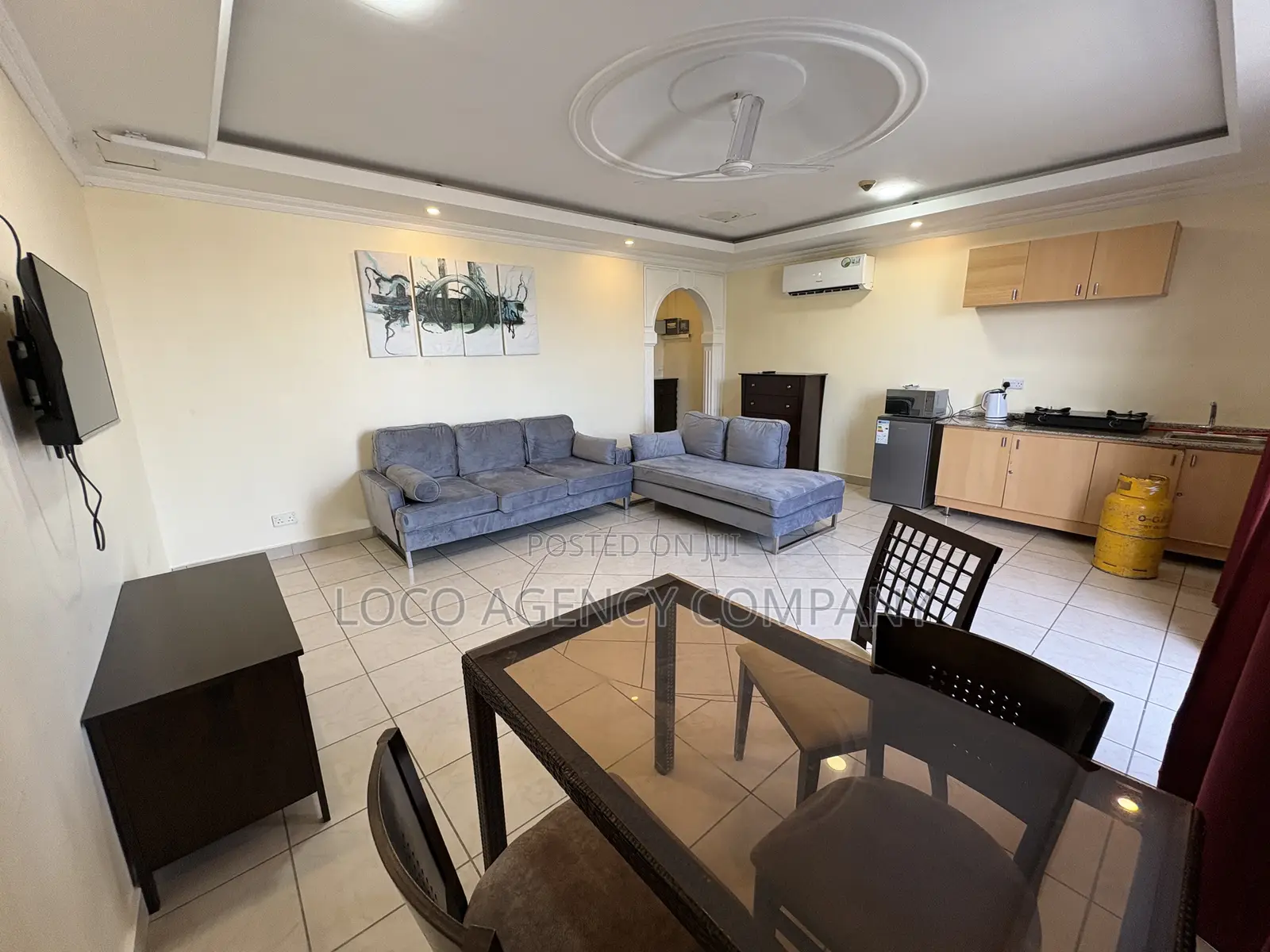 Furnished 1bdrm Apartment in Trusted Real Estate, Mikocheni for rent