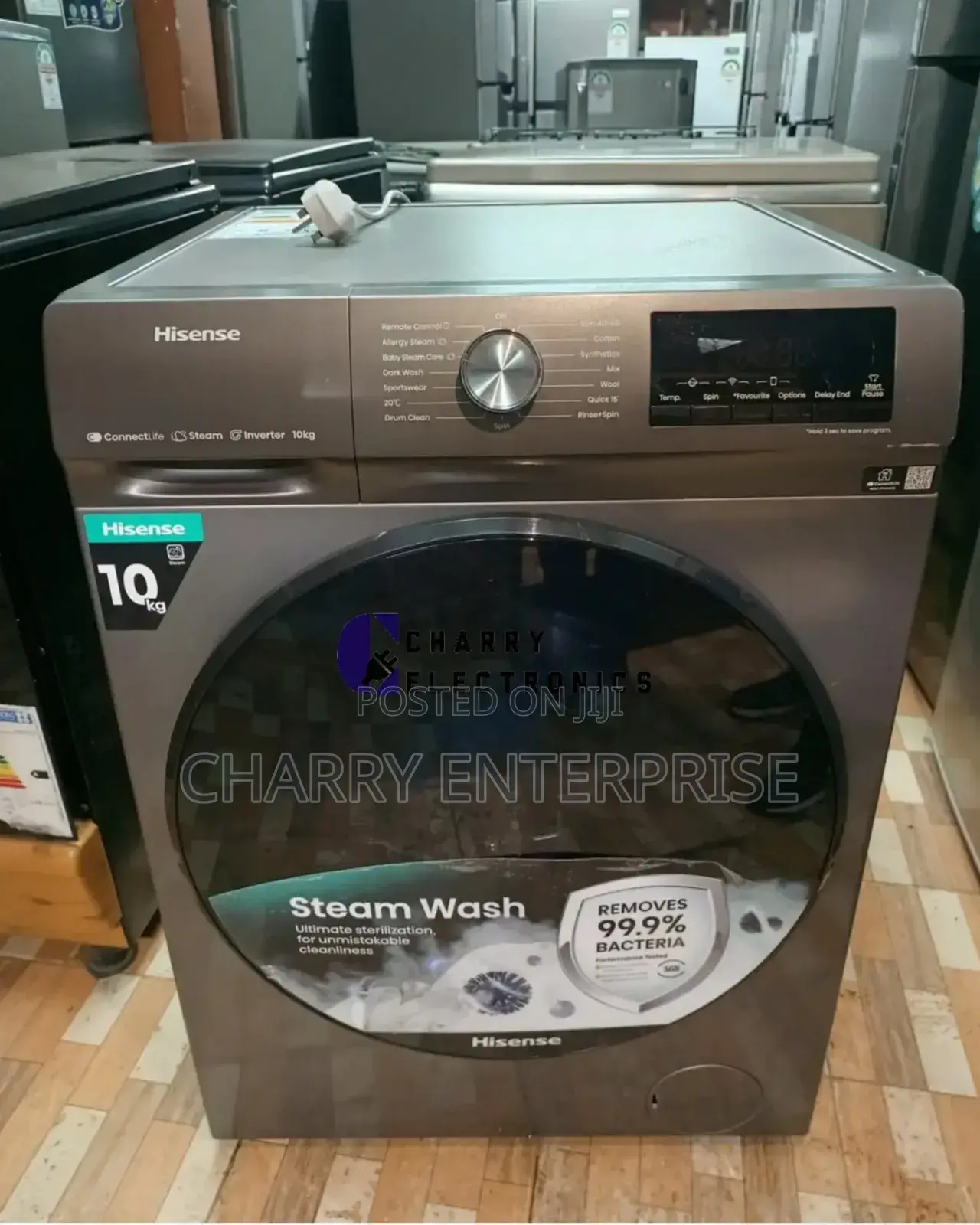 Hisense Front Load Dryer Machine Mashine Ya Kukausha Nguo 10kg