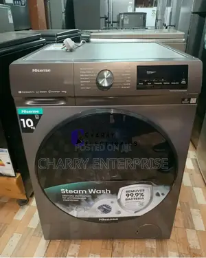 Hisense Front Load Dryer Machine Mashine Ya Kukausha Nguo 10kg