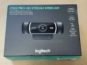 Logitech C922 Pro Streaming Hd Webcam 1080p - Black
