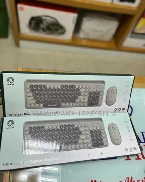 Wireless Keyboard And Mouse, Quiet And Portable Combo