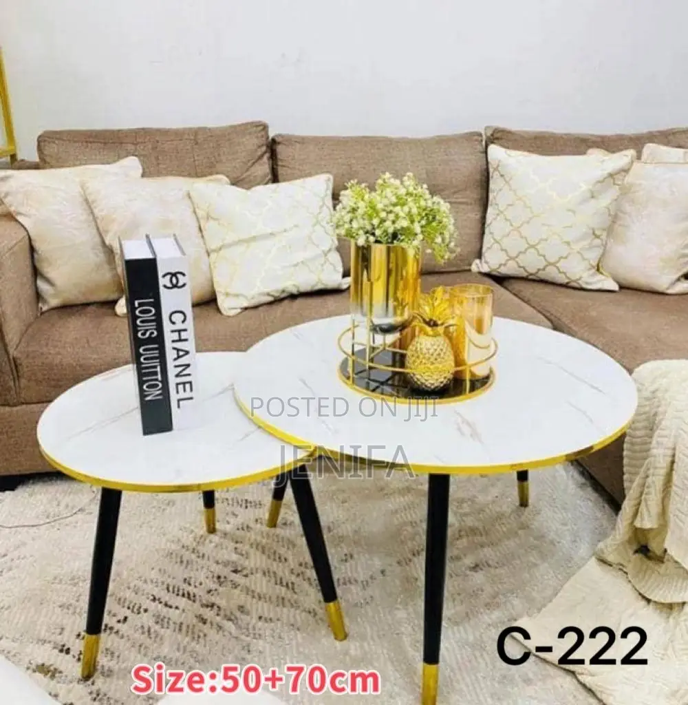 Round Wood Table 2 in 1