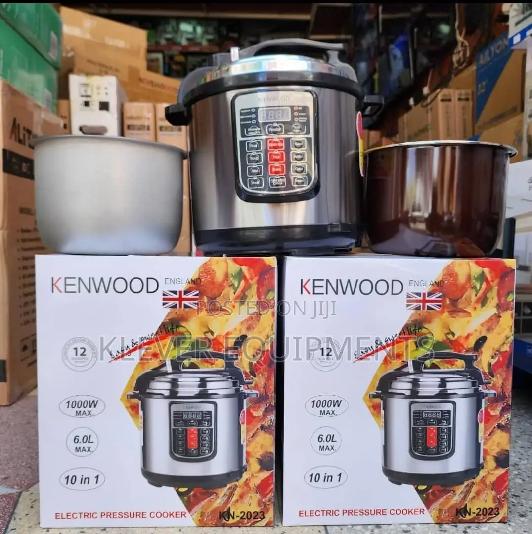 Kenwood 2 Pots Electric Pressure Cooker