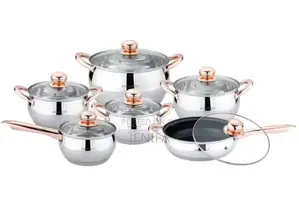 Kaisa Villa Stainless Steel Cookware 12pcs