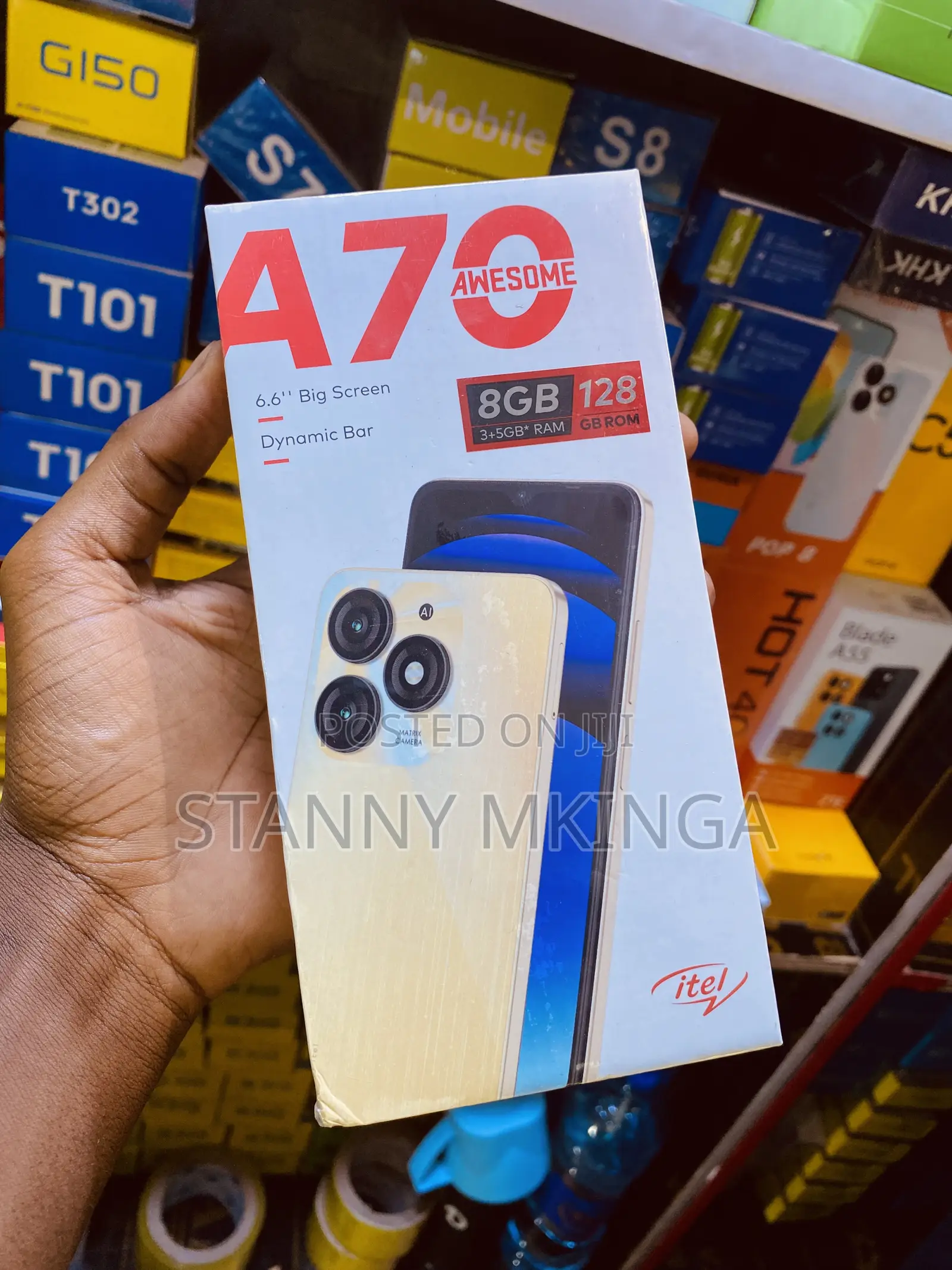 New Itel A70 128 GB