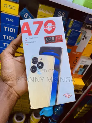 New Itel A70 128 GB