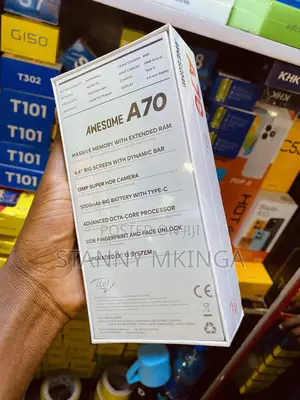 New Itel A70 128 GB