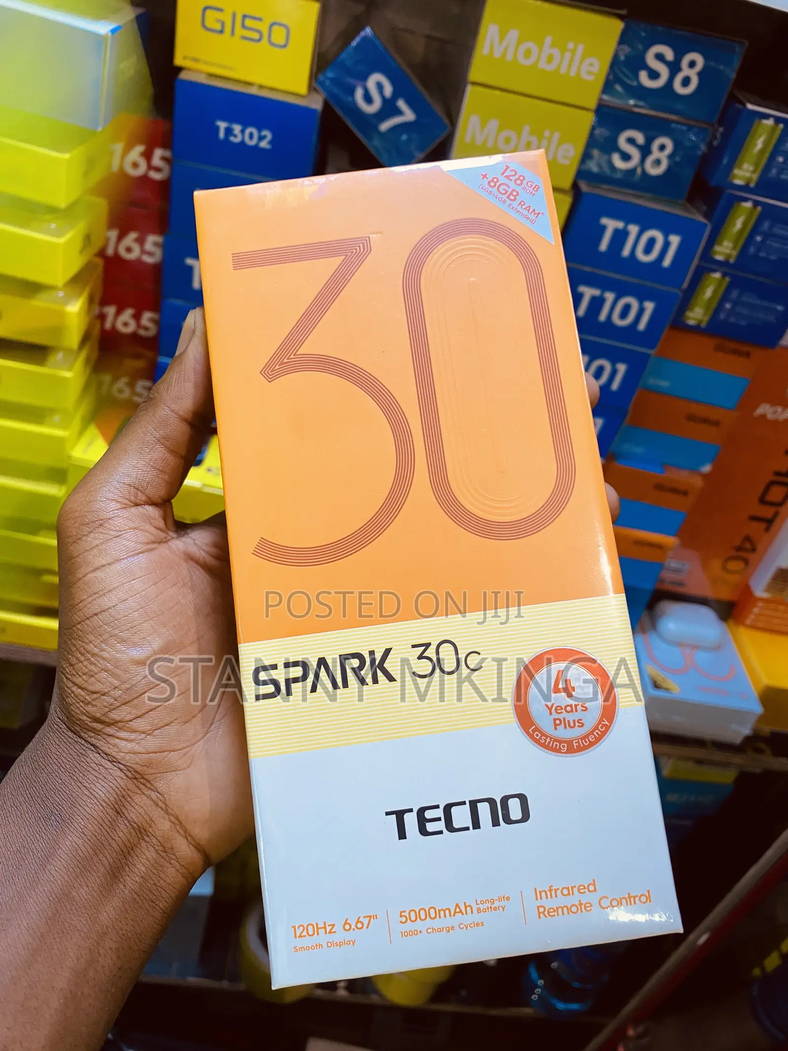 New Tecno Spark 30C 128 GB