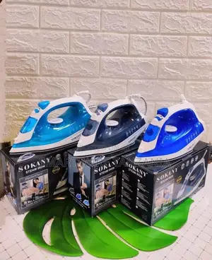 Vertical, Horizontal Ironing, Ceramic Coated Soleplate, Blue