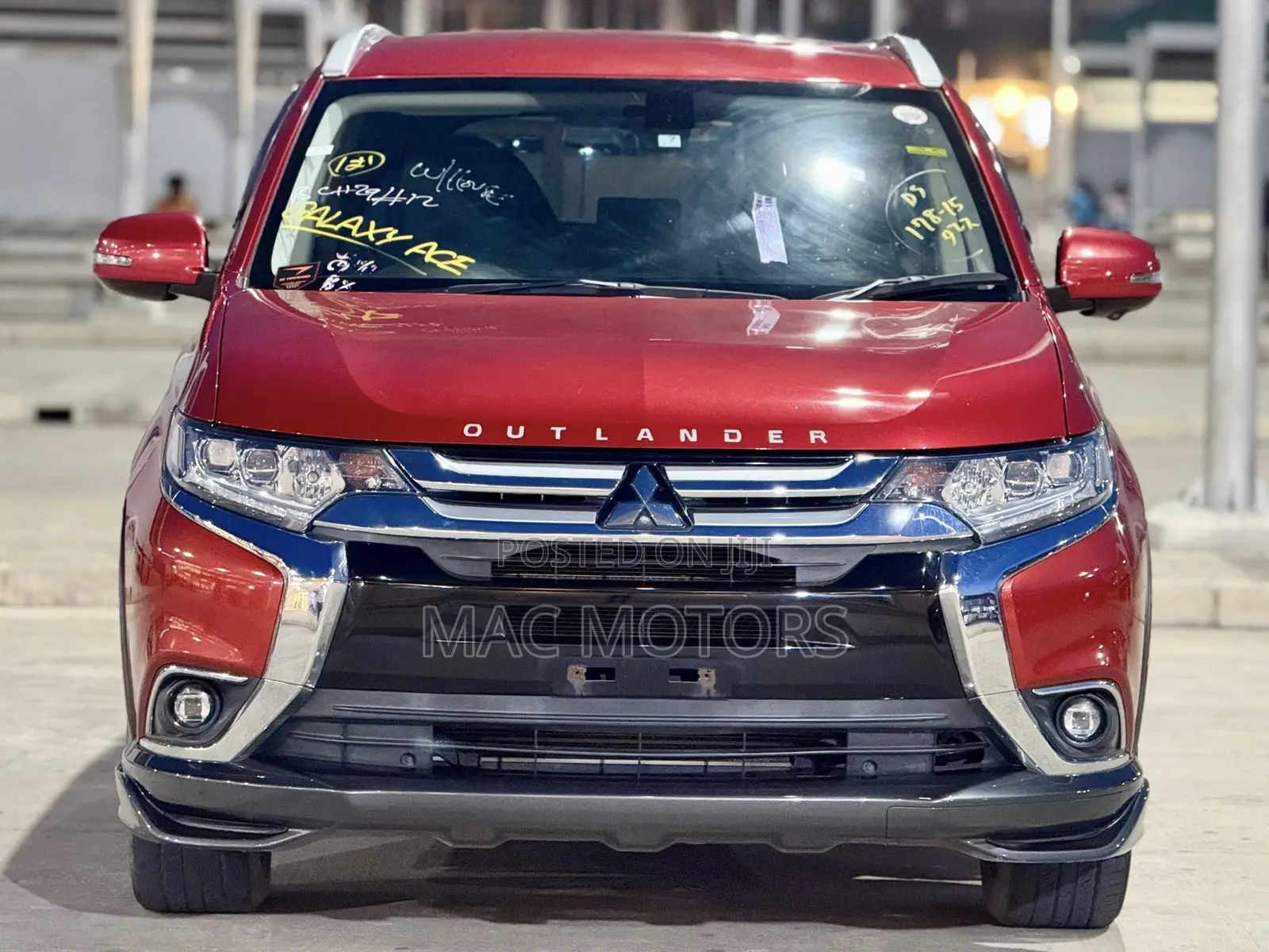Mitsubishi Outlander 2015 Burgundy