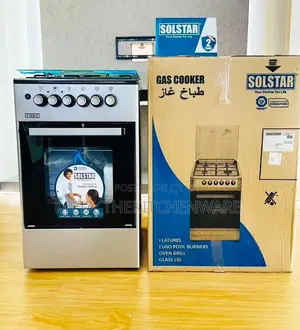 Solstar Cooker 4 Gas Burner + Electric Oven 50x50cm