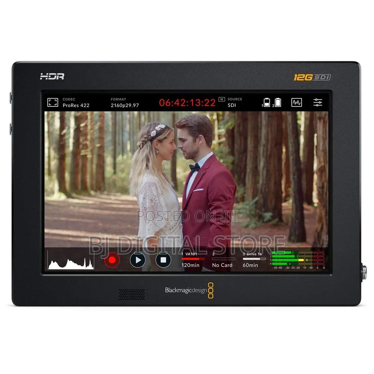 Blackmagic Video Assist 7"12g-Sdi/Hdmi HDR Recording Monitor
