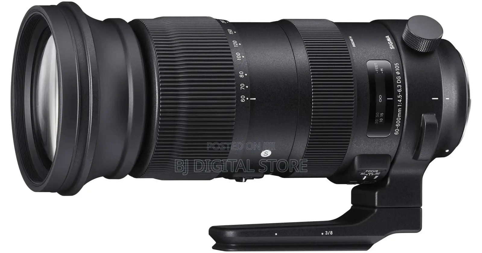 Sigma 60-600mm F/4.5-6.3 DG OS HSM Sports Lens (Canon EF