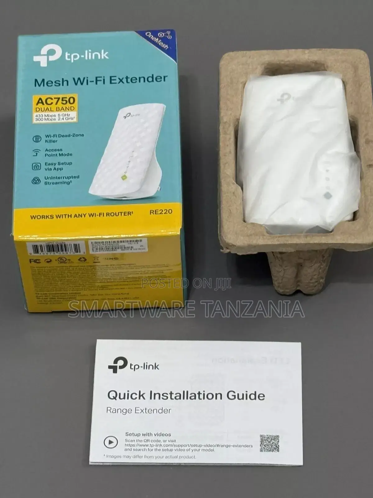 Tp-link AC750 Wifi Range Extender Access Point Ethernet