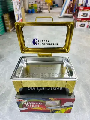 Stainless Steel SAVING DISH/CHAFING Dish/Buffet Stove 9liter