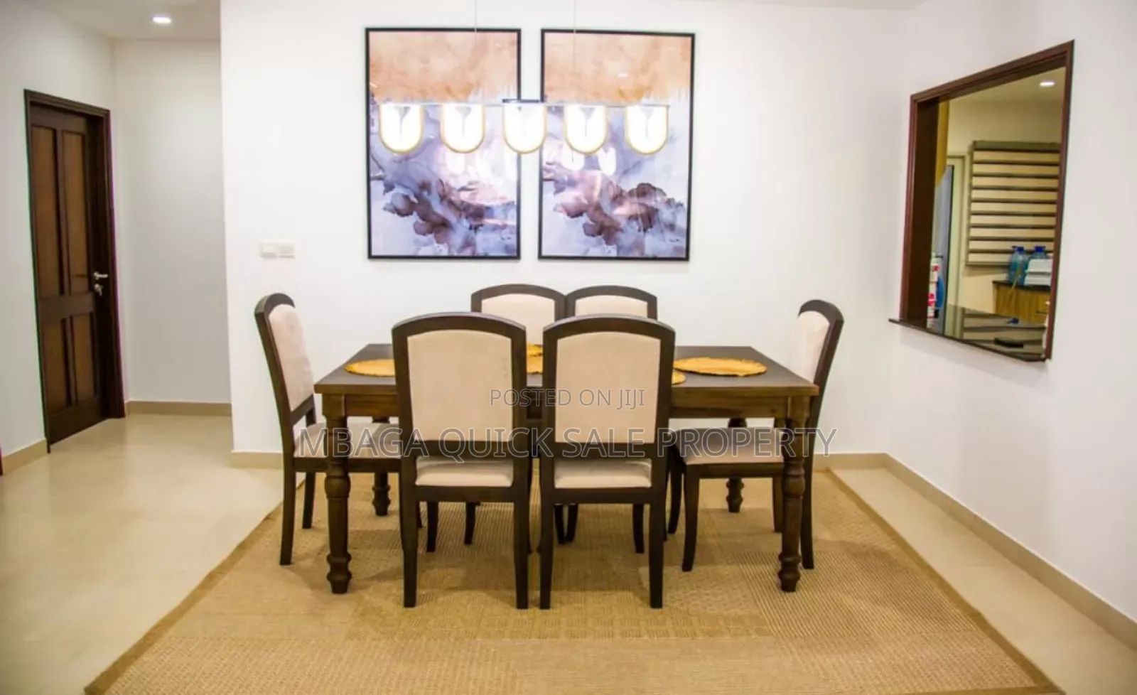 Furnished 3bdrm Apartment in Morocco Square, Kinondoni for rent