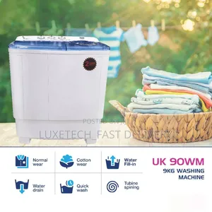 Mr Uk Washing Machine 9kg Twin Tub