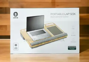 Green Lion Portable Lap Desk With Carry Strap Dual Cushions