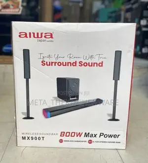Aiwa Wireless Soundbar 6.1.2ch Home Theater 800W
