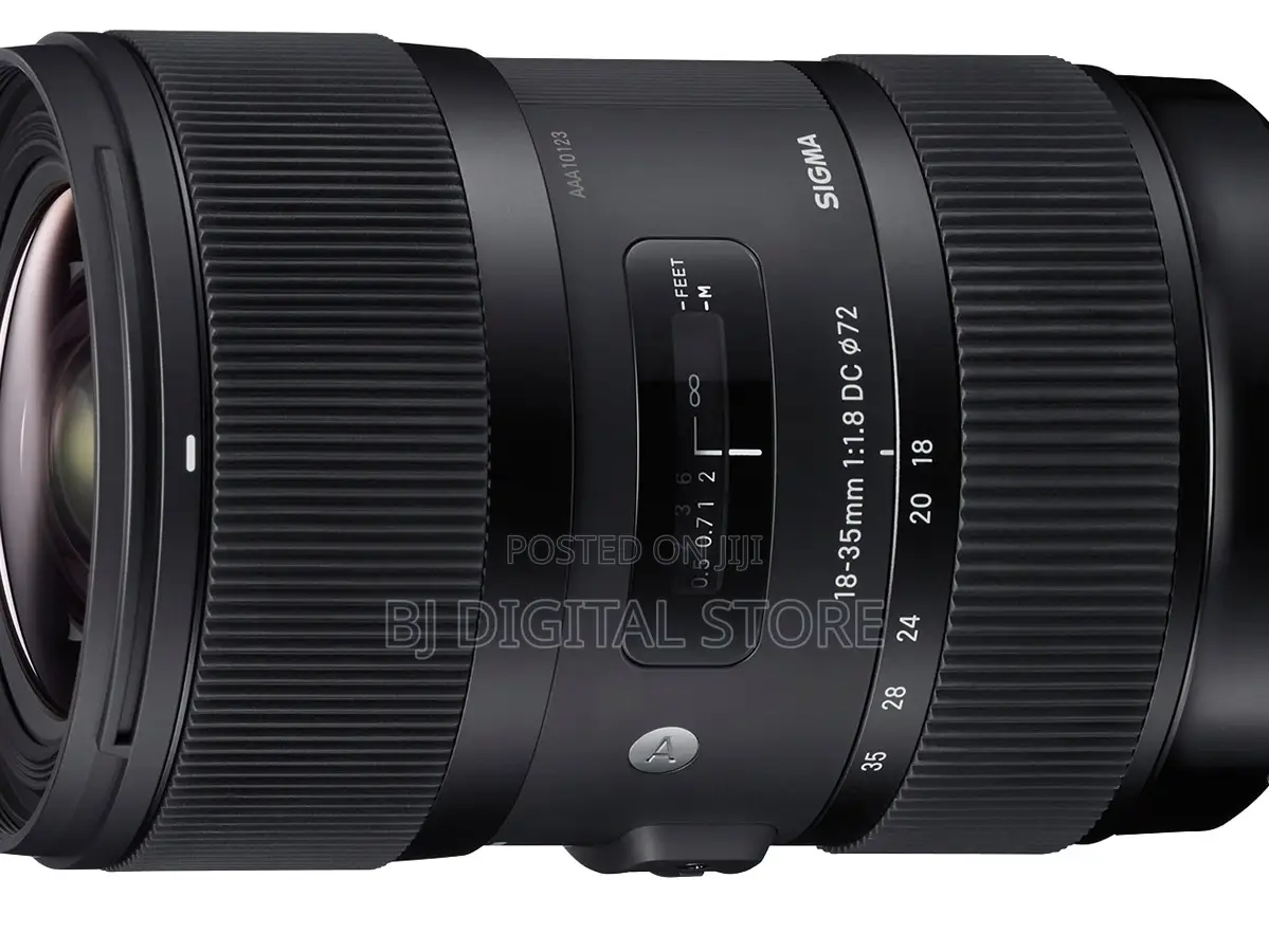 Sigma 18-35mm F/1.8 Dc HSM Art Lens for Canon Ef