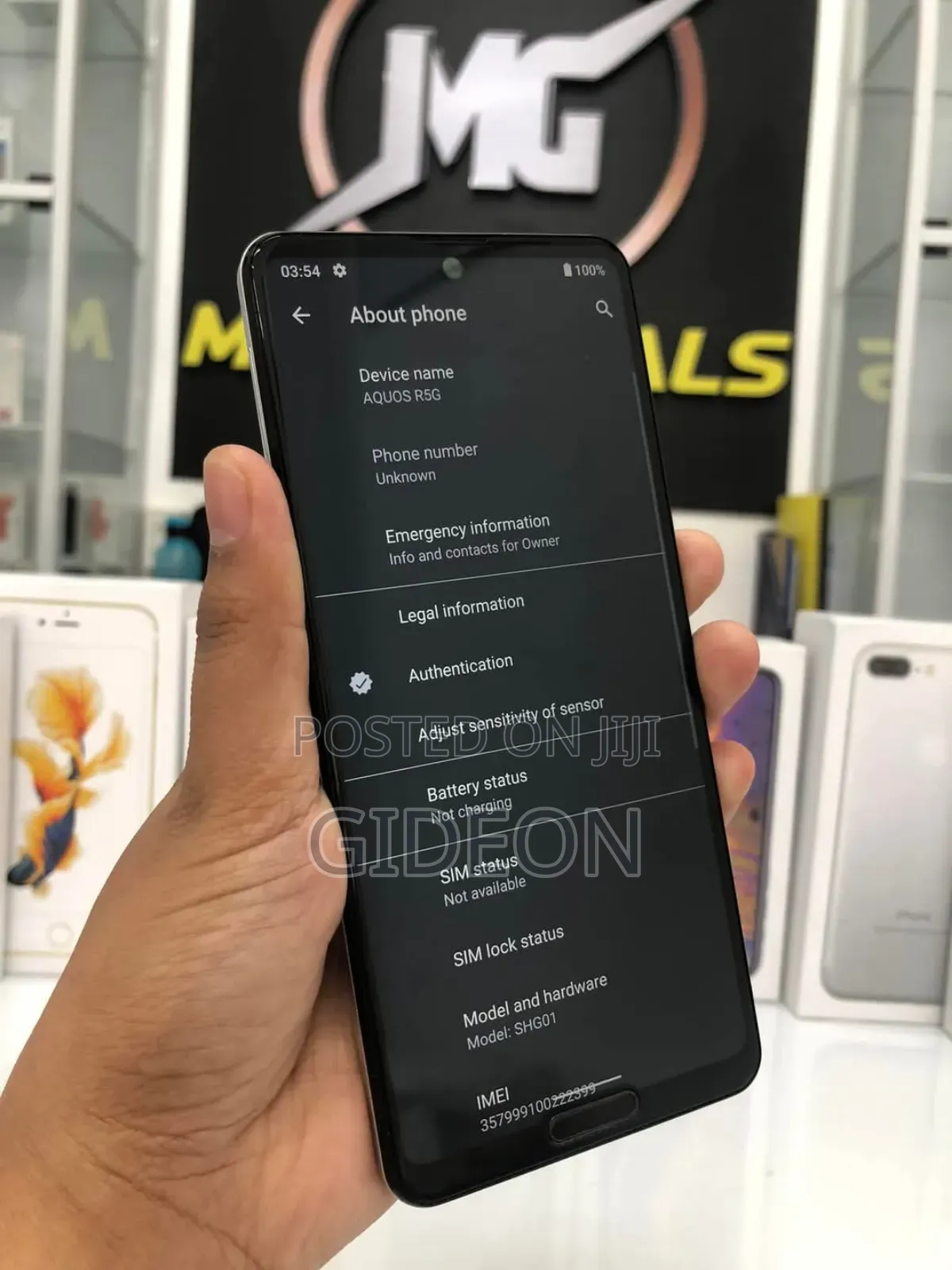 Sharp Aquos R5G 256 GB White