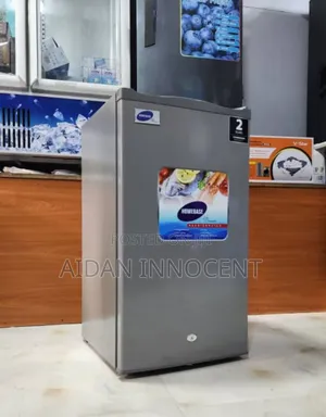 Hombase Silver Fridge 90l