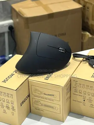 Ergonomic Wireless Rechargeable , Bluetooth Mouse