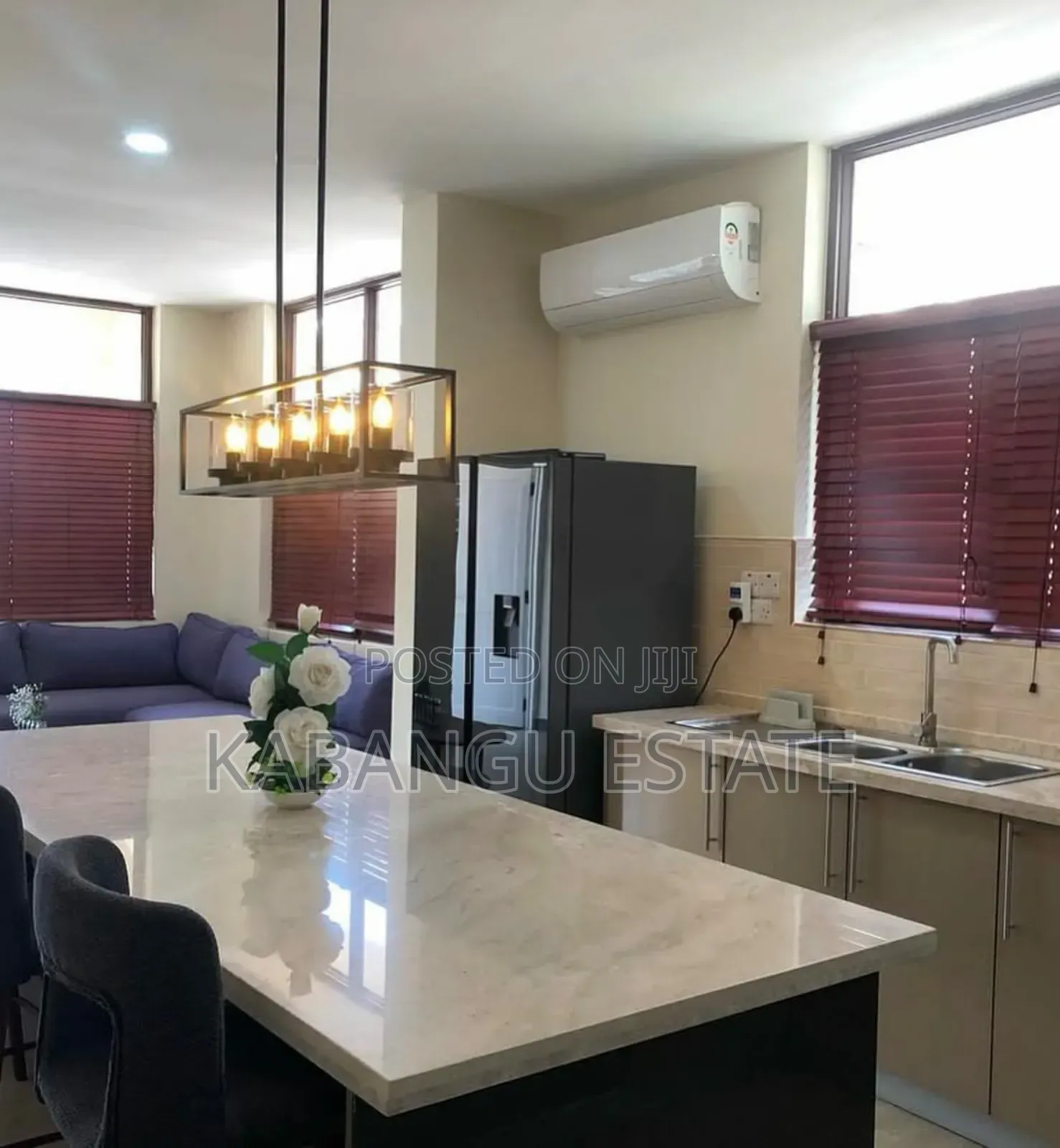 Furnished 4bdrm Villa in Kinondoni Road, Ada Estate for rent