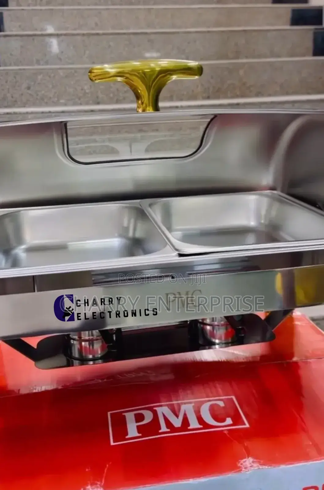PMC Stainless Steel SAVING DISH/CHAFING Dish/Buffet Stove 9L
