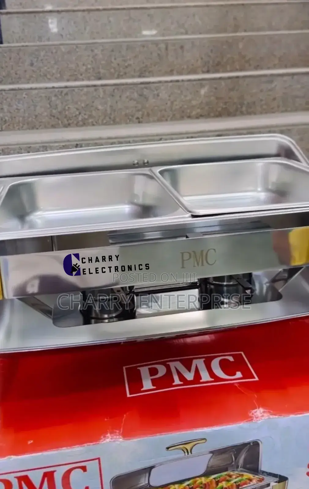 PMC Stainless Steel SAVING DISH/CHAFING Dish/Buffet Stove 9L