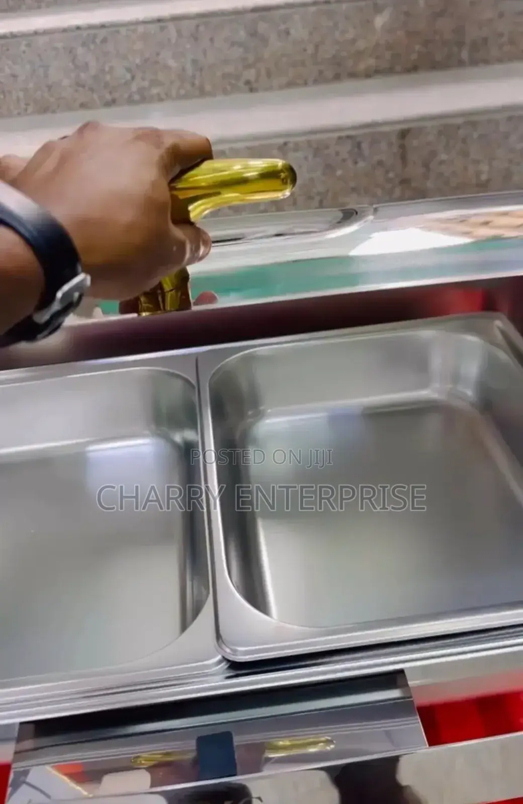 PMC Stainless Steel SAVING DISH/CHAFING Dish/Buffet Stove 9L