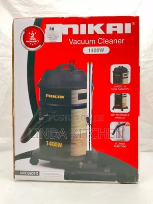 Nikai Vacuum Cleaner 1400W, 17lts