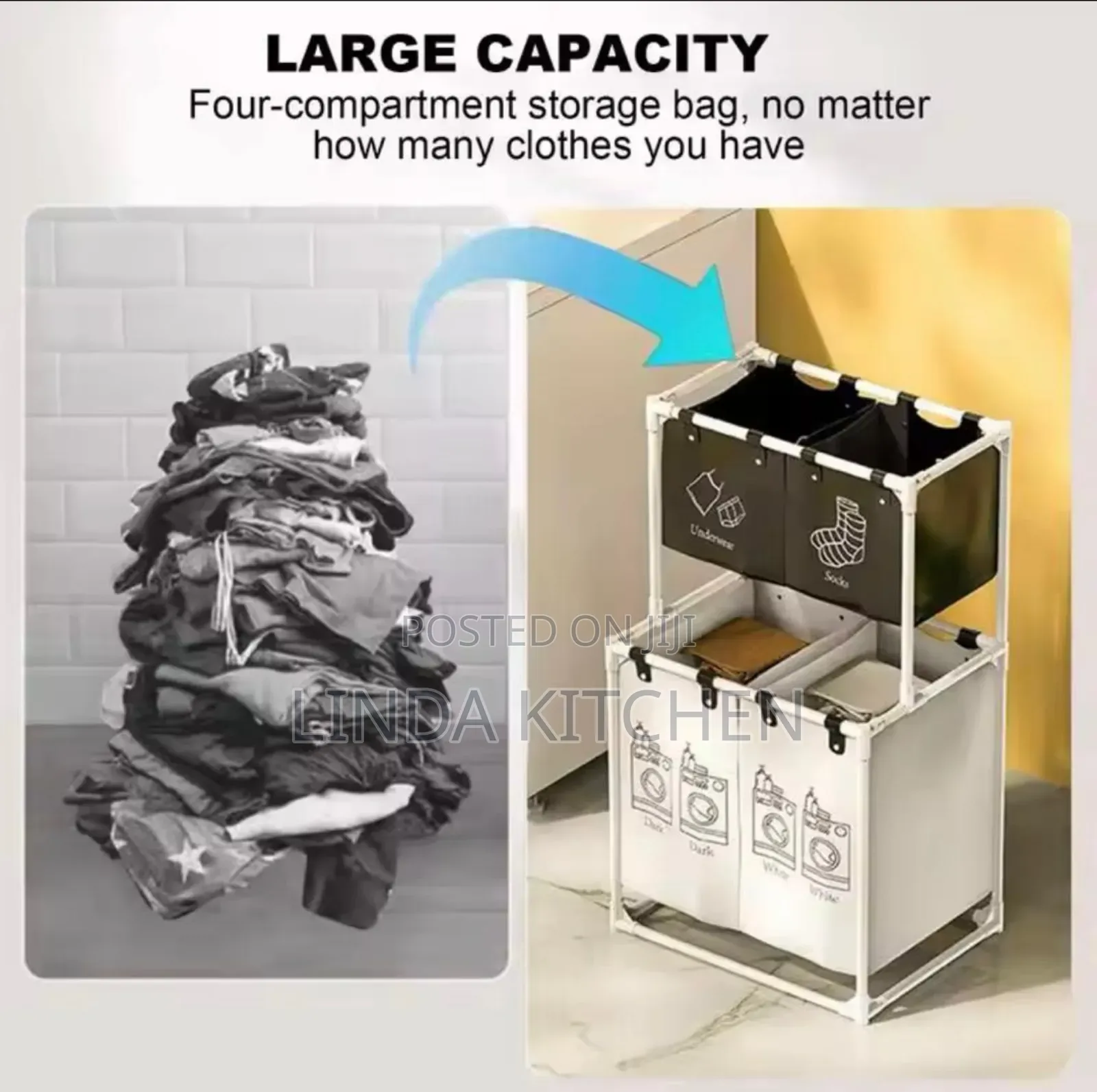 XXL Laundry Bucket